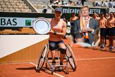 Diede de Groot en Koning Willem-Alexander © Getty Images, bewerking Sportnieuws.nl