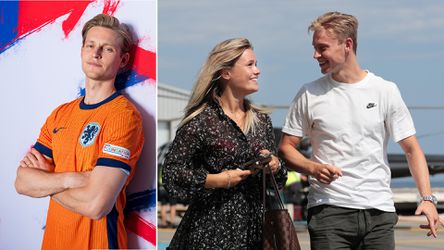 Geliefde Mikky Kiemeney leeft mee met Frenkie de Jong: 'Hou van jou'