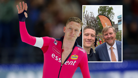 Topschaatser (24) onthult bijzonder gesprek met koning Willem-Alexander: 'Ik was wel een beetje stomverbaasd'