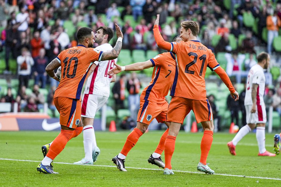 Superieur Nederland overklast Malta aan de hand van Memphis op historische avond