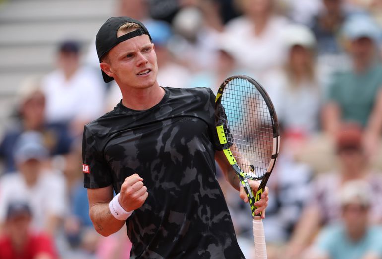 Toptennisser Jesper de Jong verliest op Libéma Open van Amerikaanse 'reus', nederlaag zorgt voor dubbel gevoel op 'speciale dag'