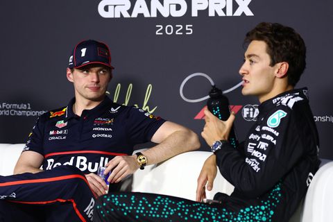 George Russell zet deur op een kier voor Max Verstappen bij Mercedes: 'Het is niet zeker dat ik volgend jaar daar rij'