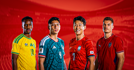 LIVE WK voetbal | Zuid-Afrika deelt vlak voor tijd vanaf penaltystip tik uit aan Tsjechië