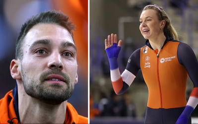 Kjeld Nuis weet zich met hulp van vriendin Joy Beune flink te verwennen op speciale dag voor topschaatser