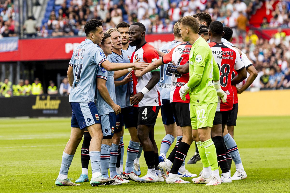 Feyenoord begint direct met lelijke uitglijder in Eredivisie