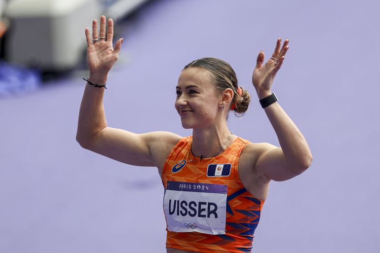 Nadine Visser maakt indruk in sterke olympische finale, maar komt net te kort voor een medaille