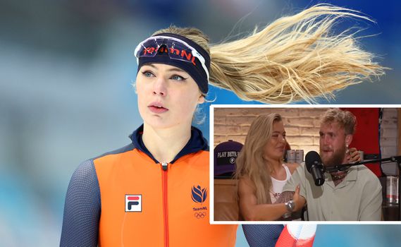 Jutta Leerdam stelt Jake Paul in intiem gesprek gerust: 'Ik hou van kaal'