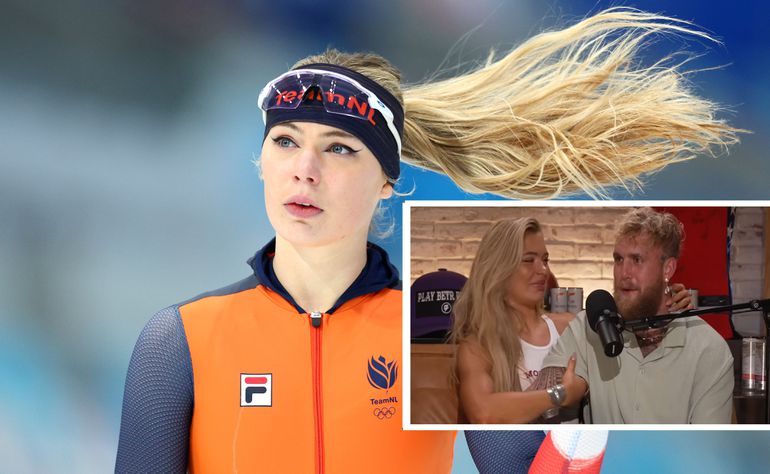 Jutta Leerdam stelt Jake Paul in intiem gesprek gerust: 'Ik hou van kaal'