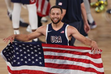 Amerikaanse supersterren stelen de show op Olympische Spelen: goud bij het basketbal