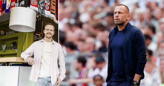 Ajax-trainer John Heitinga moet af van het onzinnige Arne Slot-stempel