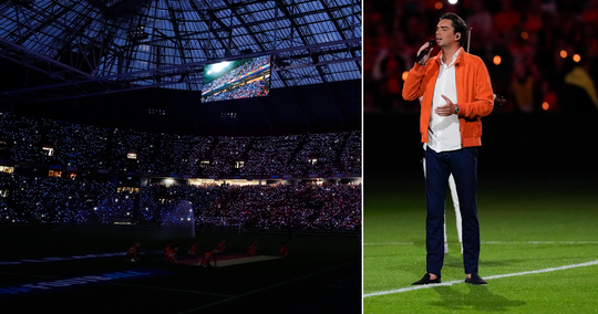 Sfeeractie KNVB bij Nederland - Duitsland valt niet in de smaak: 'Het is geen Coldplay'