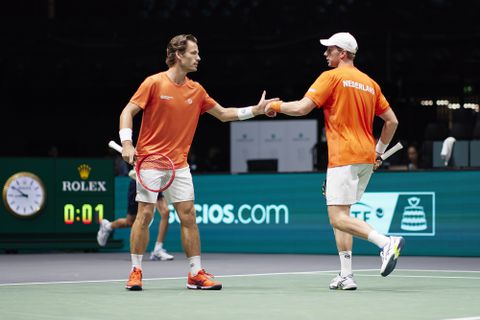 Deceptie in Davis Cup: Nederland geeft voorsprong uit handen tegen België in dubbelspel