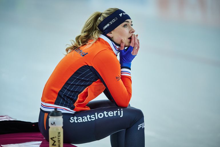 Topschaatsster Joy Beune slikt tegenvaller in voorbereiding op olympisch seizoen: 'Is dit het nou?'