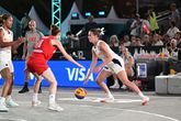 Noortje Driessen in actie tijdens het EK (©Getty Images)