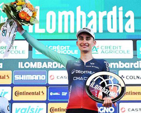 Frans toptalent Paul Seixas verdient na 'perfecte' Ronde van Lombardije groot bedrag aan prijzengeld