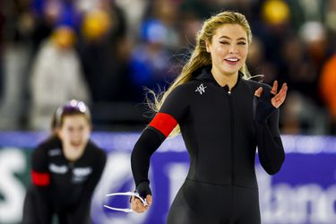 Jutta Leerdam heeft weinig kopzorgen dankzij haar team: 'Dat was het enige waar ik me druk over maakte'