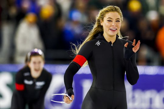 Jutta Leerdam heeft weinig kopzorgen dankzij haar team: 'Dat was het enige waar ik me druk over maakte'