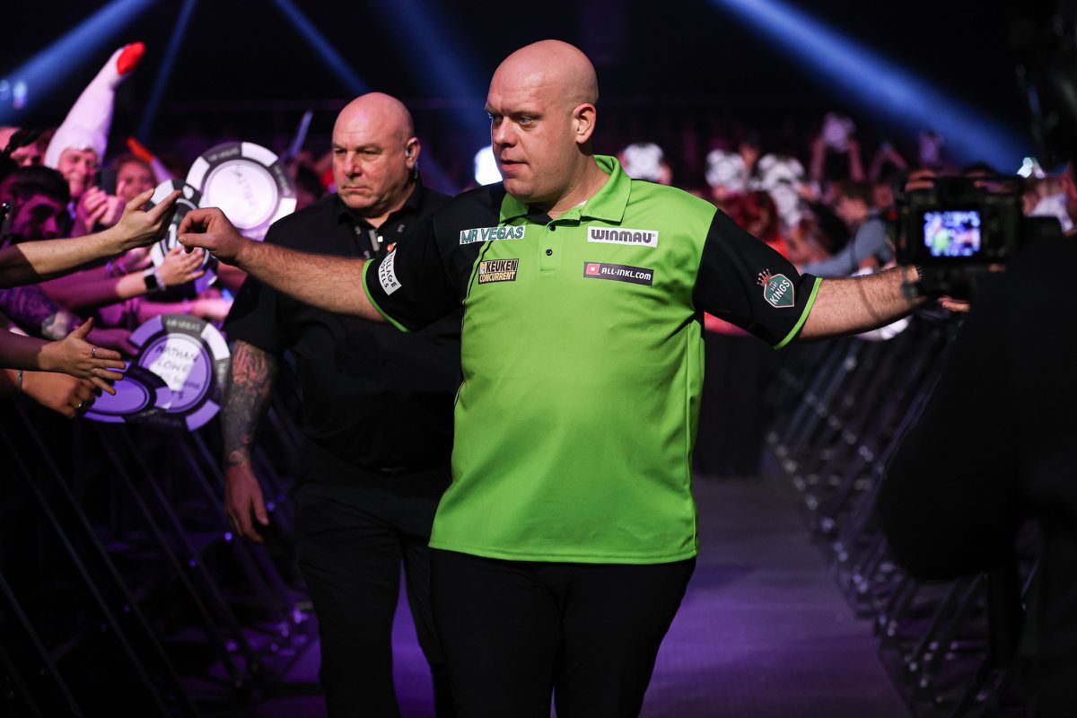 Michael van Gerwen moet alles-of-niets-duel spelen om volgende ronde Grand Slam of Darts te halen