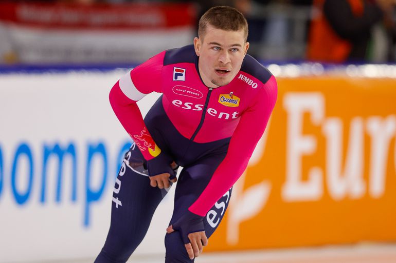 Schaatser Joep Wennemars sluit heftige week mooi af, emotionele Hein Otterspeer in de wachtkamer