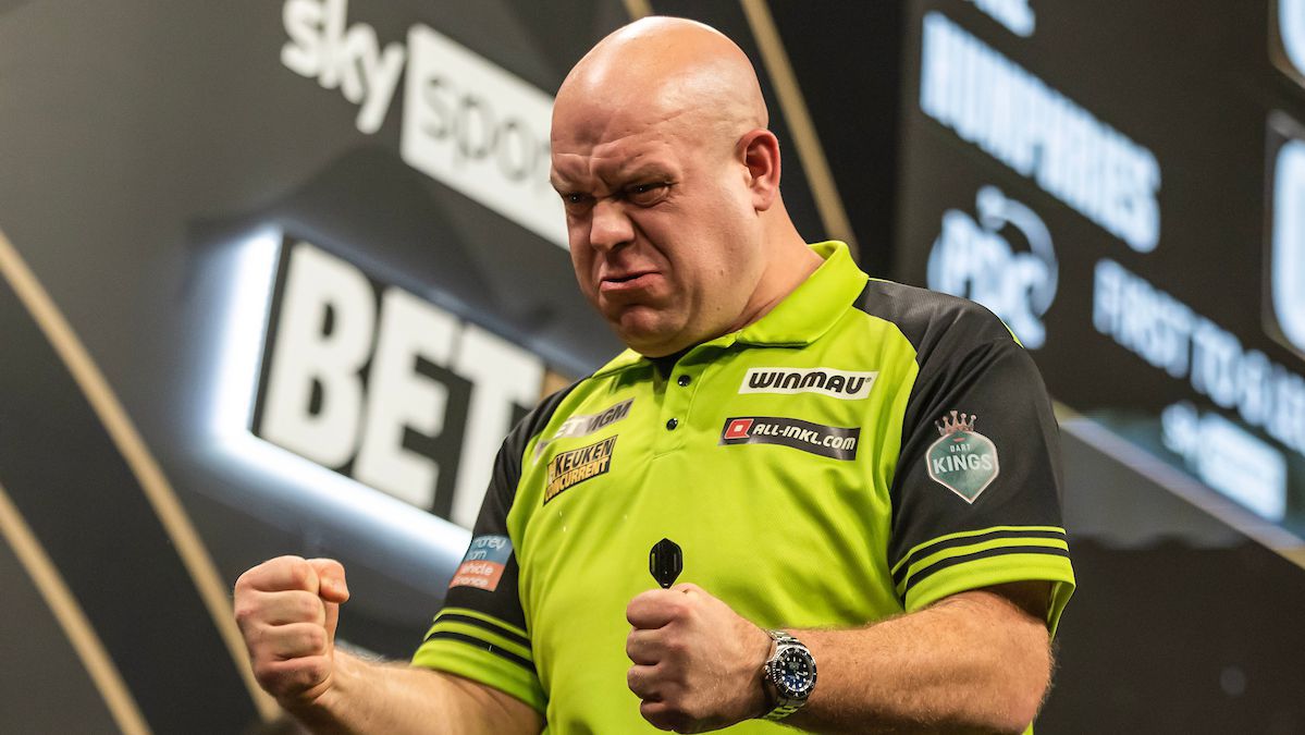 Topdarter Michael van Gerwen onthult nieuws over zijn toekomst: 'Dan kun je goed tellen'