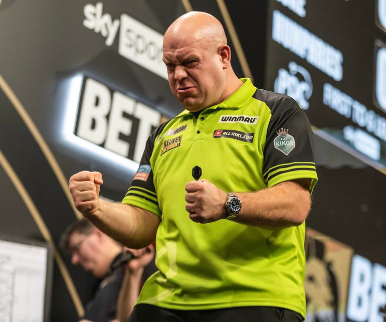 Topdarter Michael van Gerwen onthult nieuws over zijn toekomst: 'Dan kun je goed tellen'