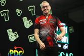 Jurjen van der Velde speelde recentelijk op de Grand Slam of Darts. ©PDC