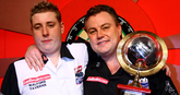 Kirk Shepherd (links) met winnaar John Part (rechts). © Getty Images