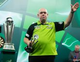 Michael van Gerwen haalde vorig jaar de finale van het WK darts, maar hoe ziet een 'gooidag' eruit richting Ally Pally? ©PDC