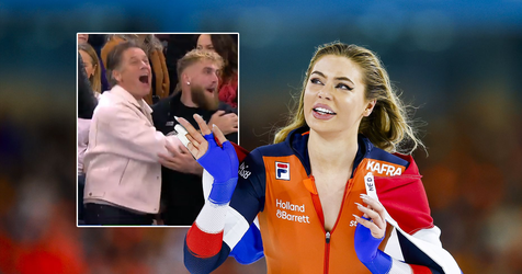 Jake Paul vierde feest, terwijl Thialf nog rekende over sprinttitel Jutta Leerdam: 'Hij wist dat het genoeg was'