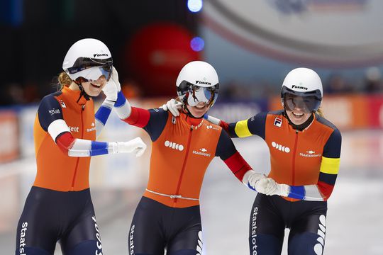 Medaillespiegel EK afstanden | Nederland pakt meeste medailles, maar eindigt op plek drie