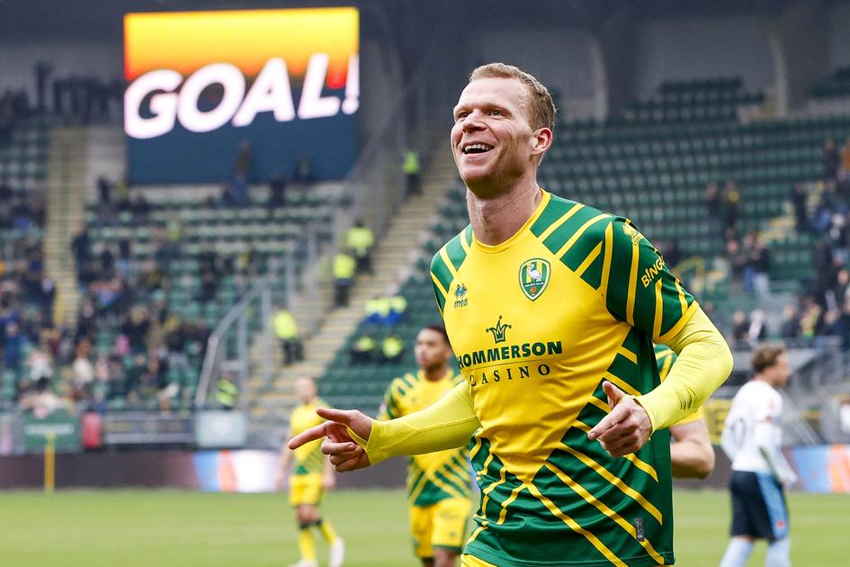 Versterkt ADO Den Haag veel te sterk voor FC Den Bosch, Henk Veerman