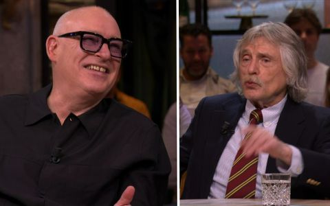 Nuchtere Johan Derksen bekritiseert alcoholgebruik René van der Gijp: 'Ik vind het onjuist'