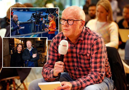 Dit is Bert Maalderink: ernstig zieke schaatsjournalist NOS neemt na WK allround afscheid