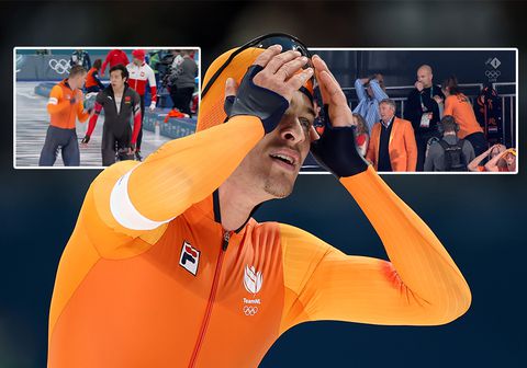 Drama voor woeste Joep Wennemars: familie en geliefde Suzanne Schulting vol ongeloof op tribune in Milaan