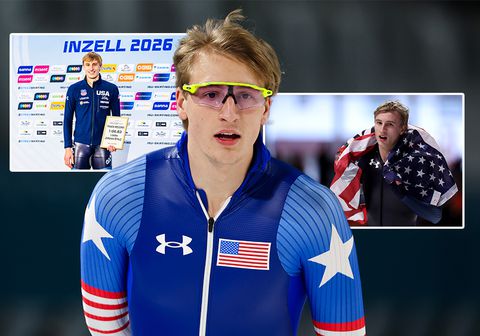 Dit is Jordan Stolz: Amerikaanse schaatssensatie zet wereld op z'n kop dankzij baan in achtertuin