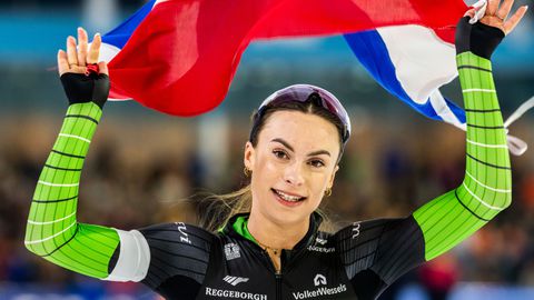 Kippenvel bij topschaatsster Femke Kok na droommoment: 'Ik was er al jaren mee bezig'