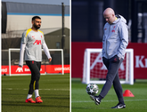 Arne Slot ziet twee sterspelers voor oog van camera ruzie maken bij Liverpool vlak voor Champions League-clash