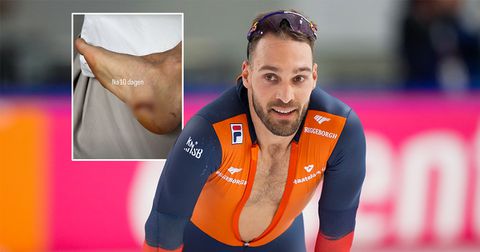 Kjeld Nuis deelt schokkende beelden van zijn gewonde voet: 'Als je er niet tegen kan...'