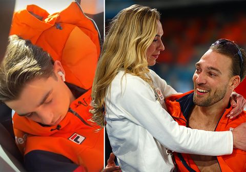 Slaperige Jenning de Boo zorgt voor hilariteit bij Joy Beune en Kjeld Nuis: 'Wakker worden schatje'