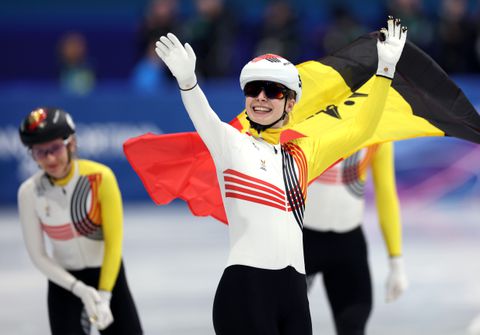 Belgische koning gaf in Friesland geboren shorttrackster (28) staande ovatie: 'Dat kunnen niet veel mensen zeggen'