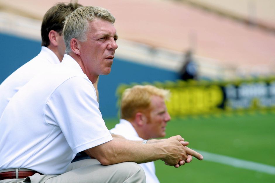 Thomas Rongen als coach.