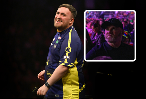 Wereldberoemde ex-tienersensatie duikt op bij topdarters Luke Littler en Michael van Gerwen