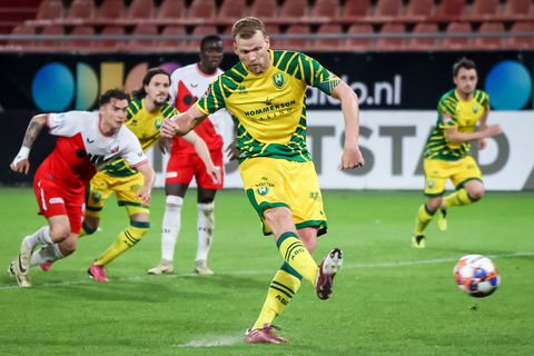 ADO-spits Henk Veerman officieel topscorer van KKD: 'Een goede uitleenbeurt'