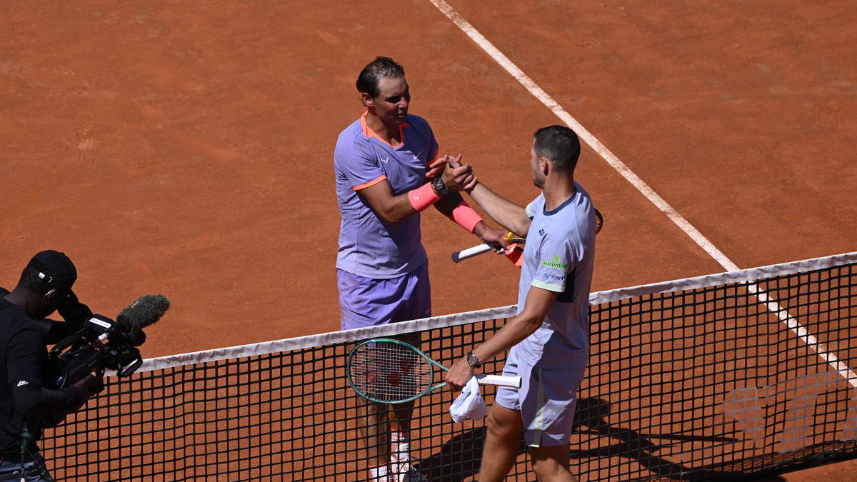 Rafael Nadal verliest van Hubert Hurkacz en boekt slechtste resultaat in Rome ooit