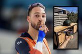 Topschaatser Kjeld Nuis zet zichzelf letterlijk en figuurlijk in het zonnetje: 'Mezelf belonen'