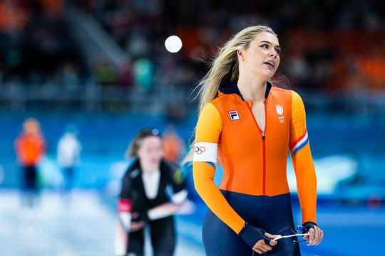 Topschaatsster Jutta Leerdam geniet van schattige beelden van haar eenjarige nichtje