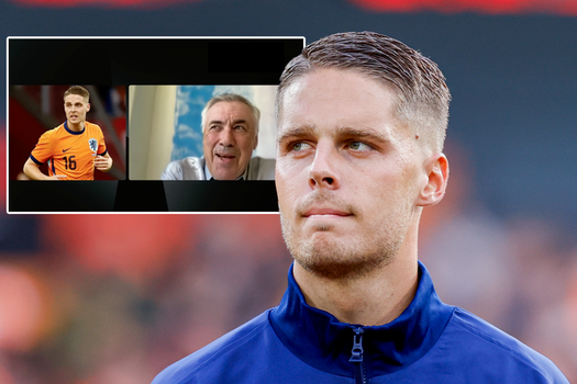 Pijnlijke stilte bij Rondo na transfertip over Joey Veerman aan Carlo Ancelotti: 'Ja goed…'