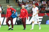 Poolse bondscoach verwacht dat blessure Robert Lewandowski meevalt: 'Paar dagen'
