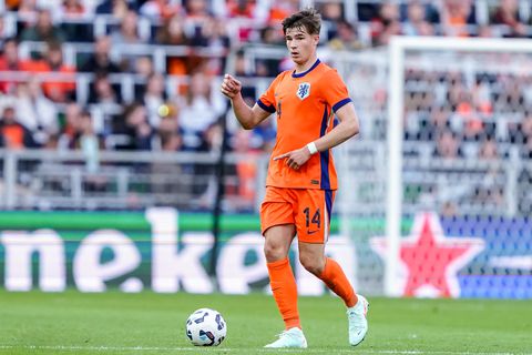 Bijzondere verjaardag voor Wouter Goes bij Jong Oranje: 'We hebben hem zeker verwend'