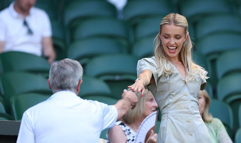 Toptennisser prijst zijn beroemde 'onderschatte' vriendin bij Wimbledon